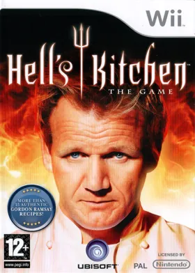 Hell's Kitchen- The Video Game box cover front